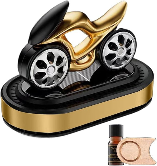 Solar Dynamic Locomotive Car Fragrance & Dashboard Ornament