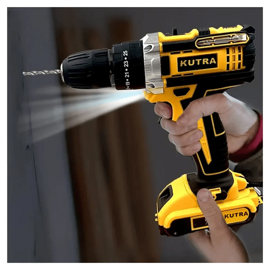 KUTRA 48V Brushless Cordless Drill with Variable Speed & Torque Control