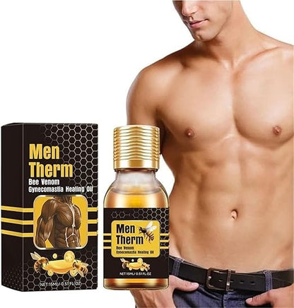 Men Therm Bee Venom Warming Massage Oil for Men