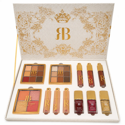 Rose Berry Complete Luxury Makeup Gift Set