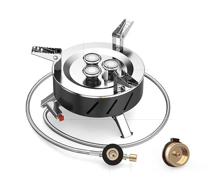 Compact Gas Stove for Outdoor Cooking