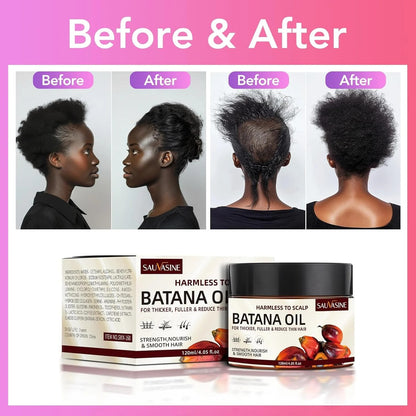 SAUVASINE Batana Hair Oil for Nourished & Fuller-Looking Hair