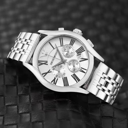 Emporio Armani Men's Chronograph Stainless Steel Watch