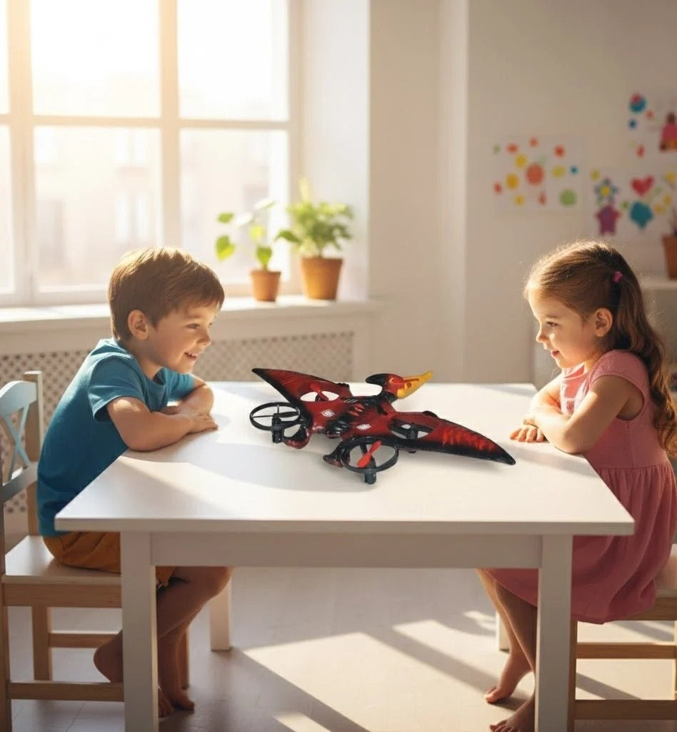 Pterosaur XI Warplane – Flying Dino Drone with LED Effects