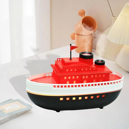 BOAT 300ML Ultrasonic Aroma Diffuser with Colorful LED Lights