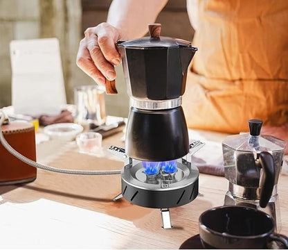 Compact Gas Stove for Outdoor Cooking