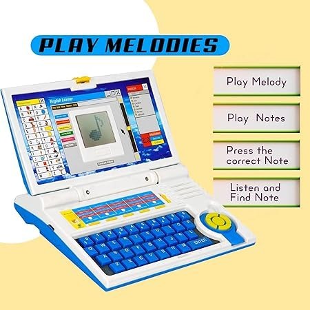 English Learner Kids Laptop – 20 Activity Educational Toy