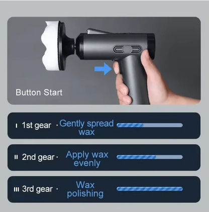 LIYANG 80W Cordless Car Polisher & Waxing Machine