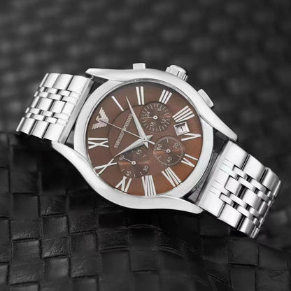 Emporio Armani Men's Chronograph Stainless Steel Watch