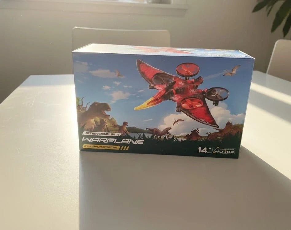 Pterosaur XI Warplane – Flying Dino Drone with LED Effects