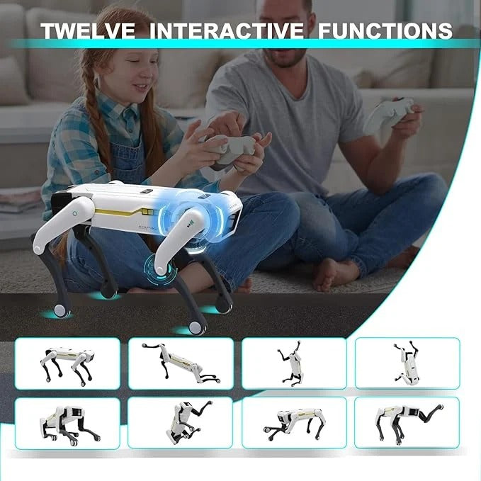 Smart AI Robot Dog – Multifunctional Interactive Toy for Kids