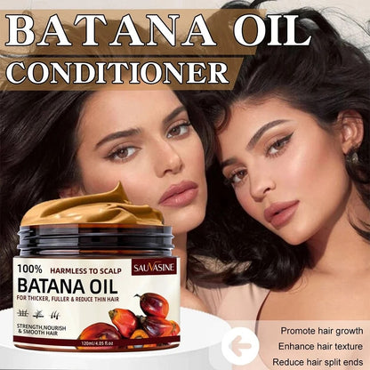 SAUVASINE Batana Hair Oil for Nourished & Fuller-Looking Hair
