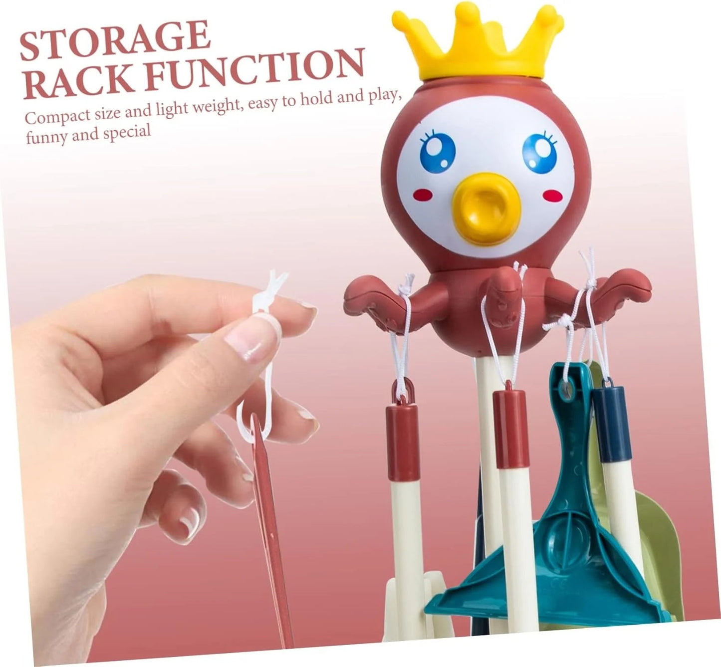 Little Cleaner Pretend Play Toy Set for Kids 3+