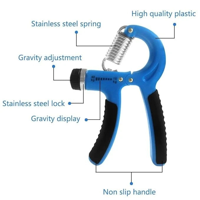 LORDEX 3-in-1 Hand Grip & Finger Strength Trainer
