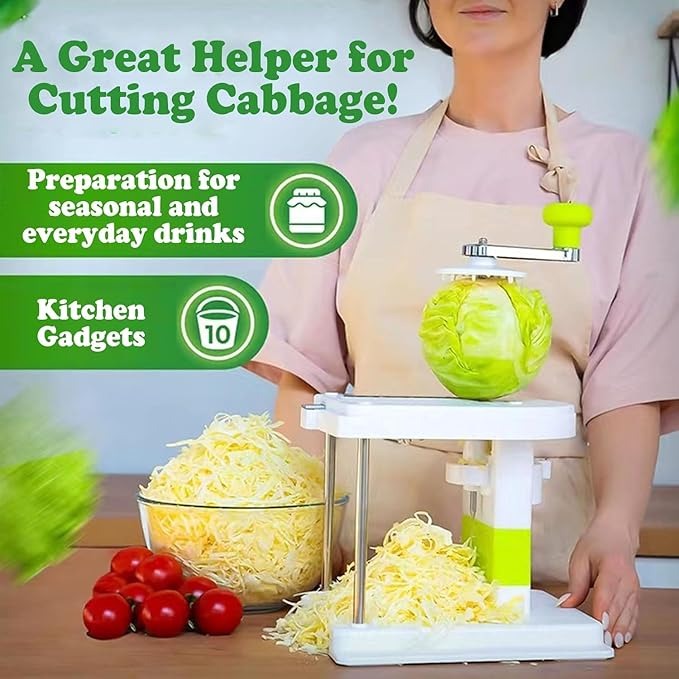 MultiChef Manual Vegetable Shredder for Cabbage & More