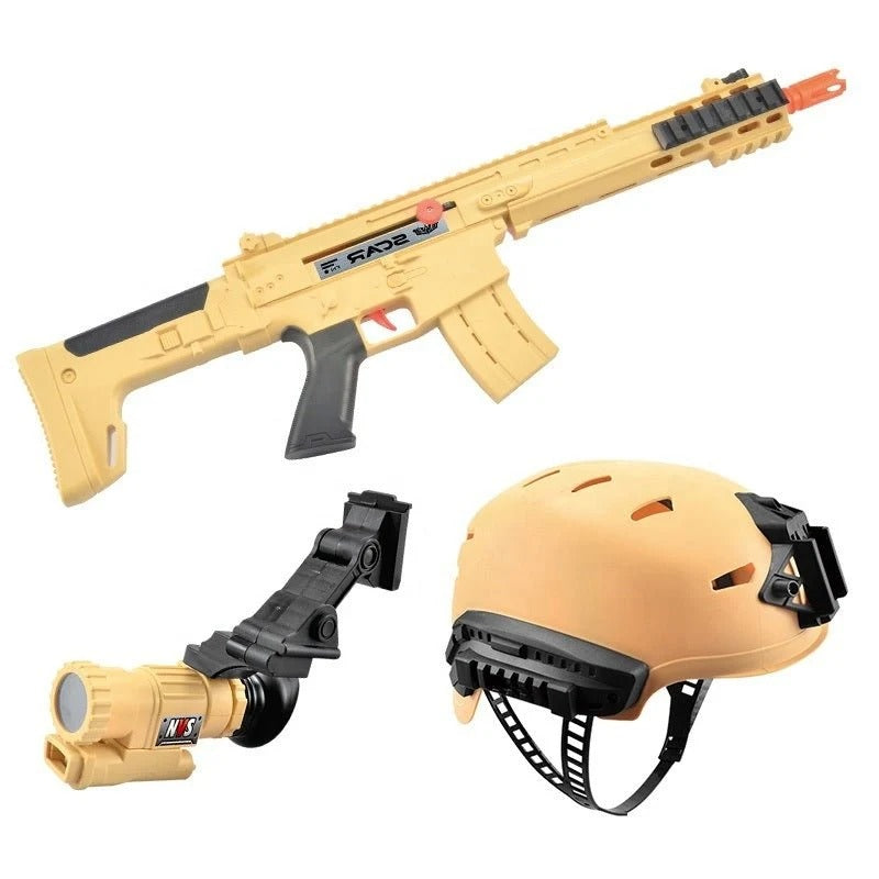 Police Pretend Play Toy Set for Kids with Helmet & Accessories