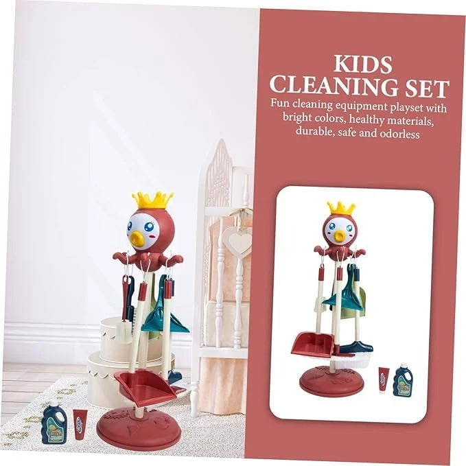 Little Cleaner Pretend Play Toy Set for Kids 3+