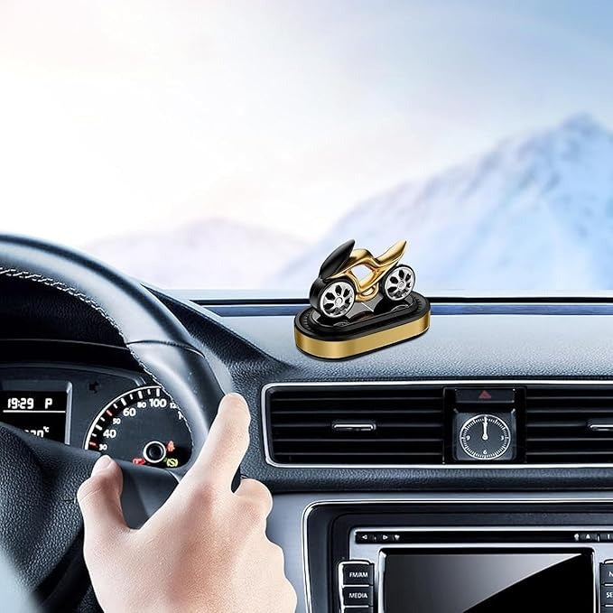Solar Dynamic Locomotive Car Fragrance & Dashboard Ornament