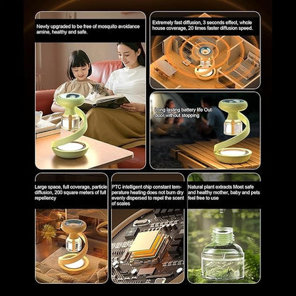 Electric Mosquito Repellent Vaporizer for Home & Outdoor Use