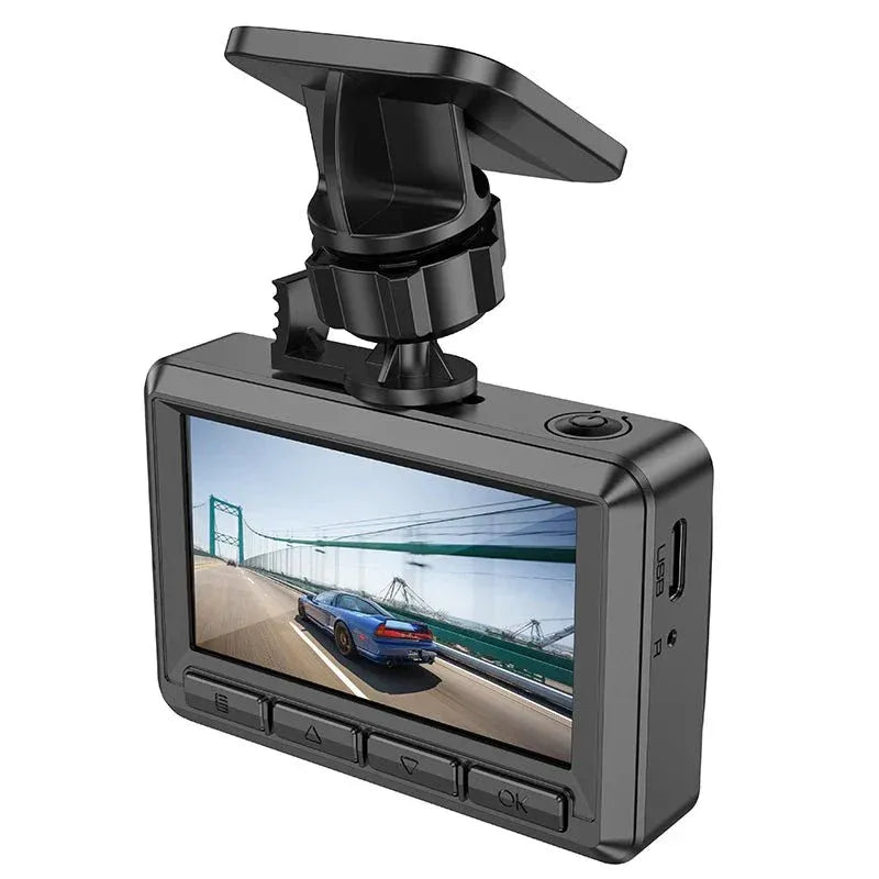 Hoco DV3 Dual-Camera Driving Recorder with 2.45″ IPS Display