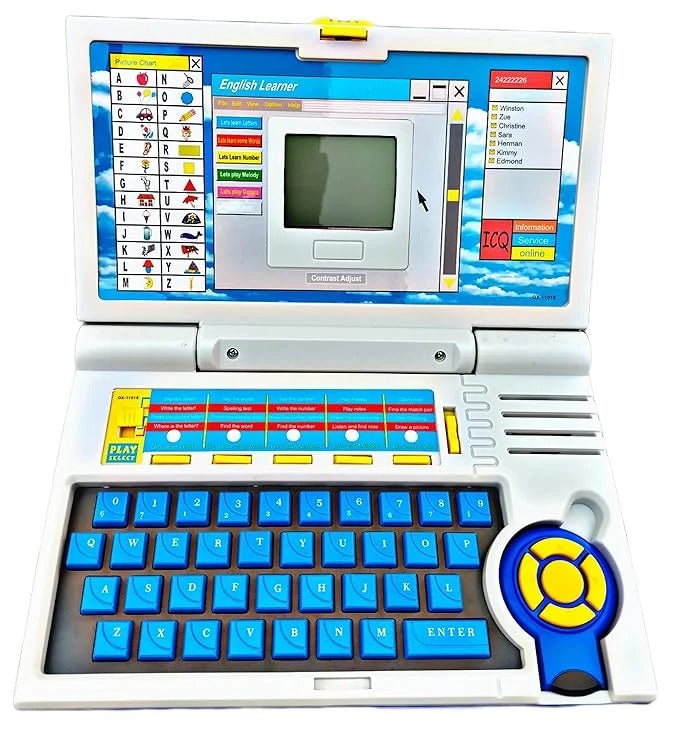 English Learner Kids Laptop – 20 Activity Educational Toy