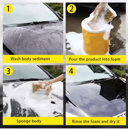 Premium Car Wash Shampoo 1L – Deep Foam & Streak-Free Shine