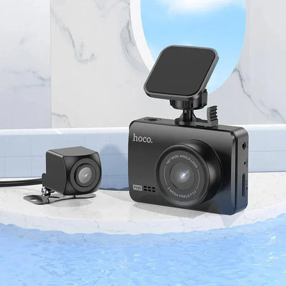 Hoco DV3 Dual-Camera Driving Recorder with 2.45″ IPS Display