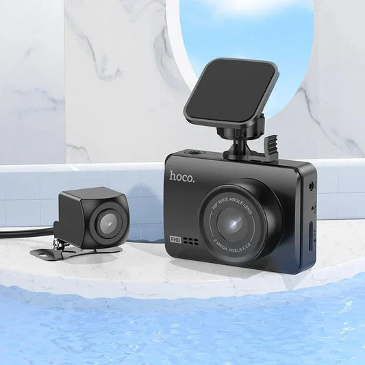 Hoco DV3 Dual-Camera Driving Recorder with 2.45″ IPS Display