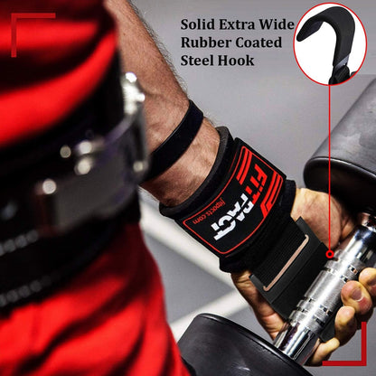 LORDEX Heavy-Duty Weightlifting Hook Straps