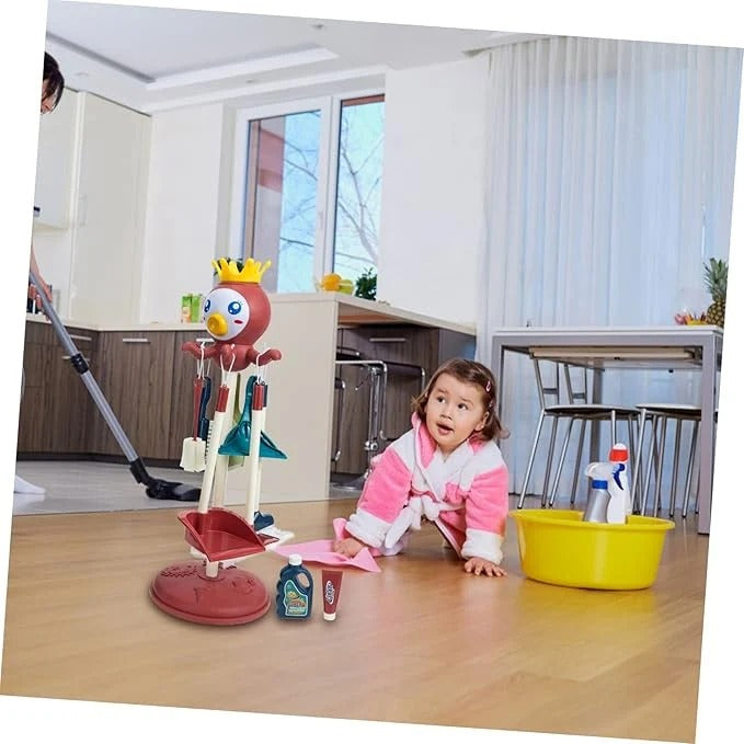 Little Cleaner Pretend Play Toy Set for Kids 3+