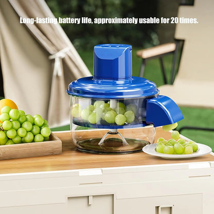 Manual Fruit & Vegetable Peeler with Transparent Bowl