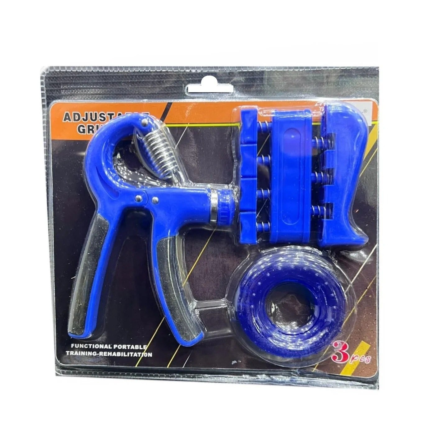 LORDEX 3-in-1 Hand Grip & Finger Strength Trainer