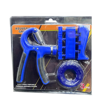 LORDEX 3-in-1 Hand Grip & Finger Strength Trainer