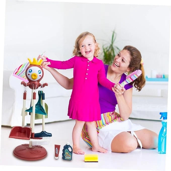 Little Cleaner Pretend Play Toy Set for Kids 3+