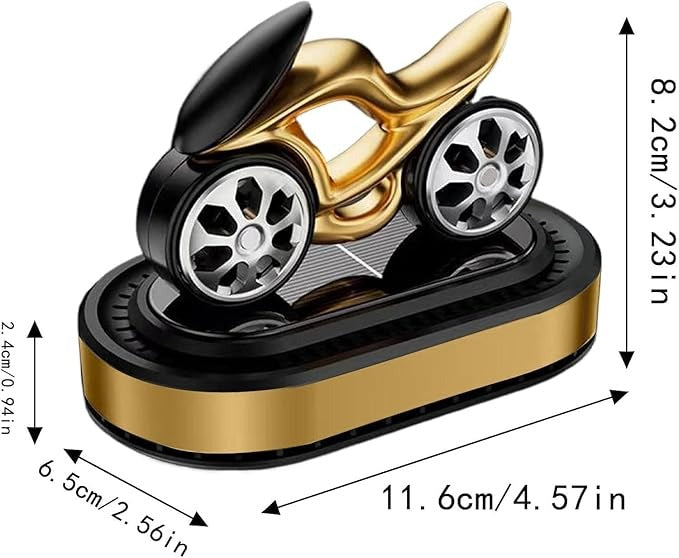 Solar Dynamic Locomotive Car Fragrance & Dashboard Ornament