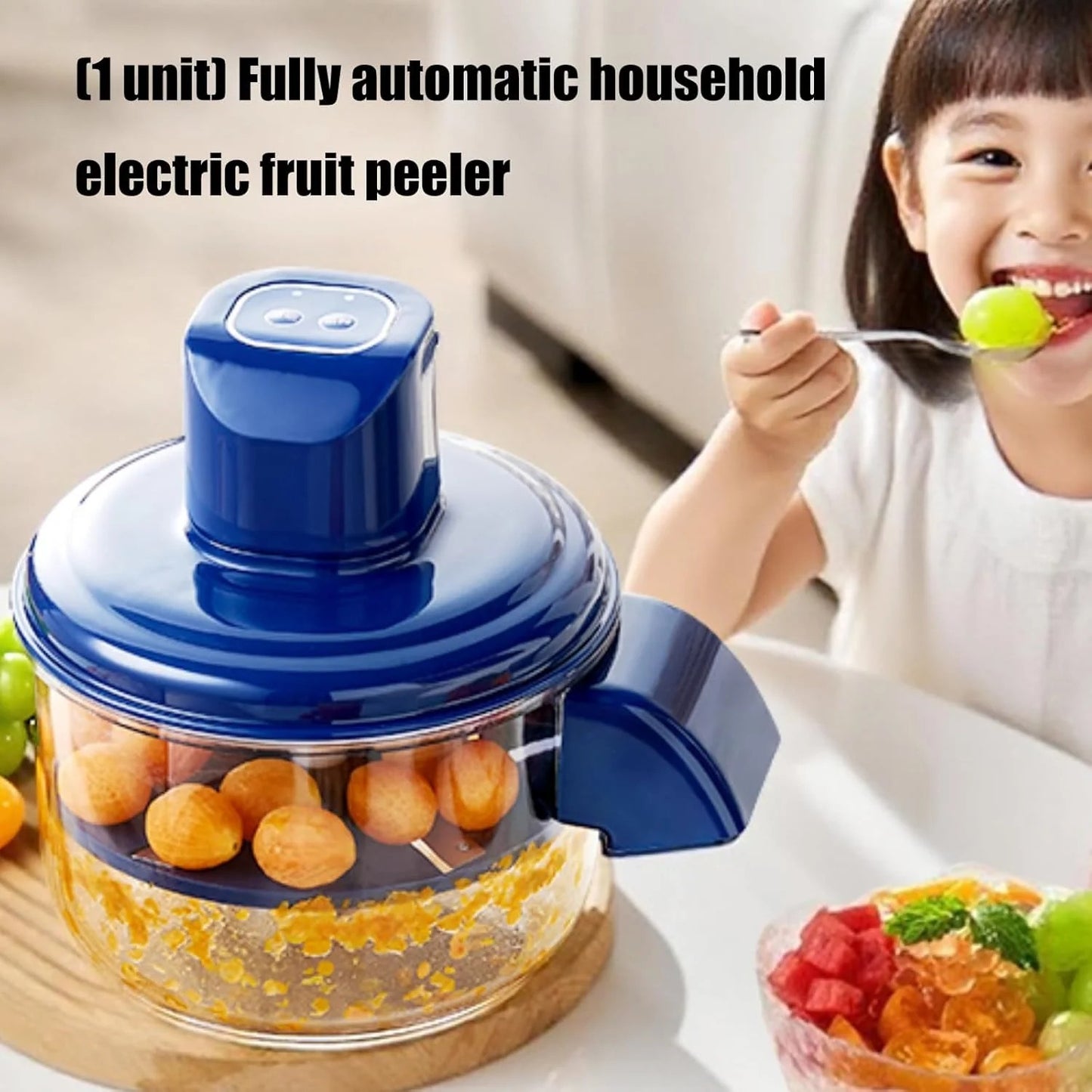 Manual Fruit & Vegetable Peeler with Transparent Bowl