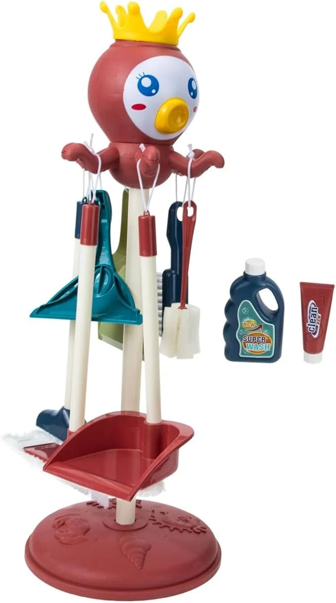 Little Cleaner Pretend Play Toy Set for Kids 3+