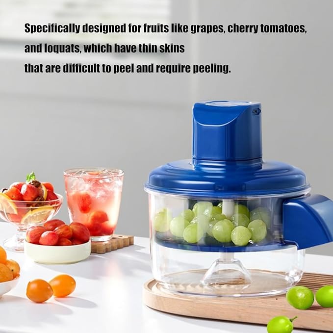 Manual Fruit & Vegetable Peeler with Transparent Bowl