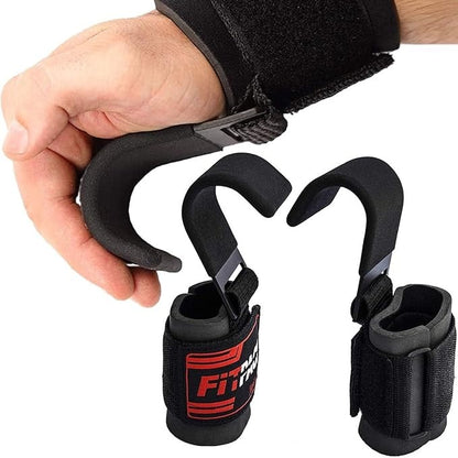 LORDEX Heavy-Duty Weightlifting Hook Straps