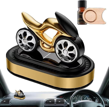 Solar Dynamic Locomotive Car Fragrance & Dashboard Ornament
