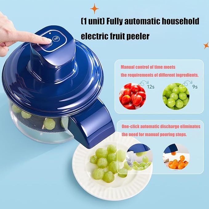Manual Fruit & Vegetable Peeler with Transparent Bowl