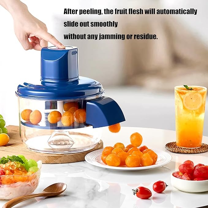 Manual Fruit & Vegetable Peeler with Transparent Bowl