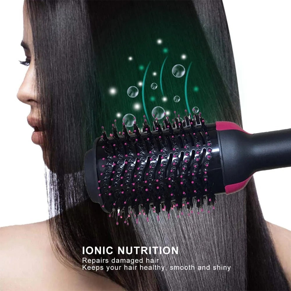One Step Hot Air Brush with Ionic Technology