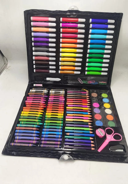 Kubeixiong Corner 150-Piece Complete Art Set for Kids