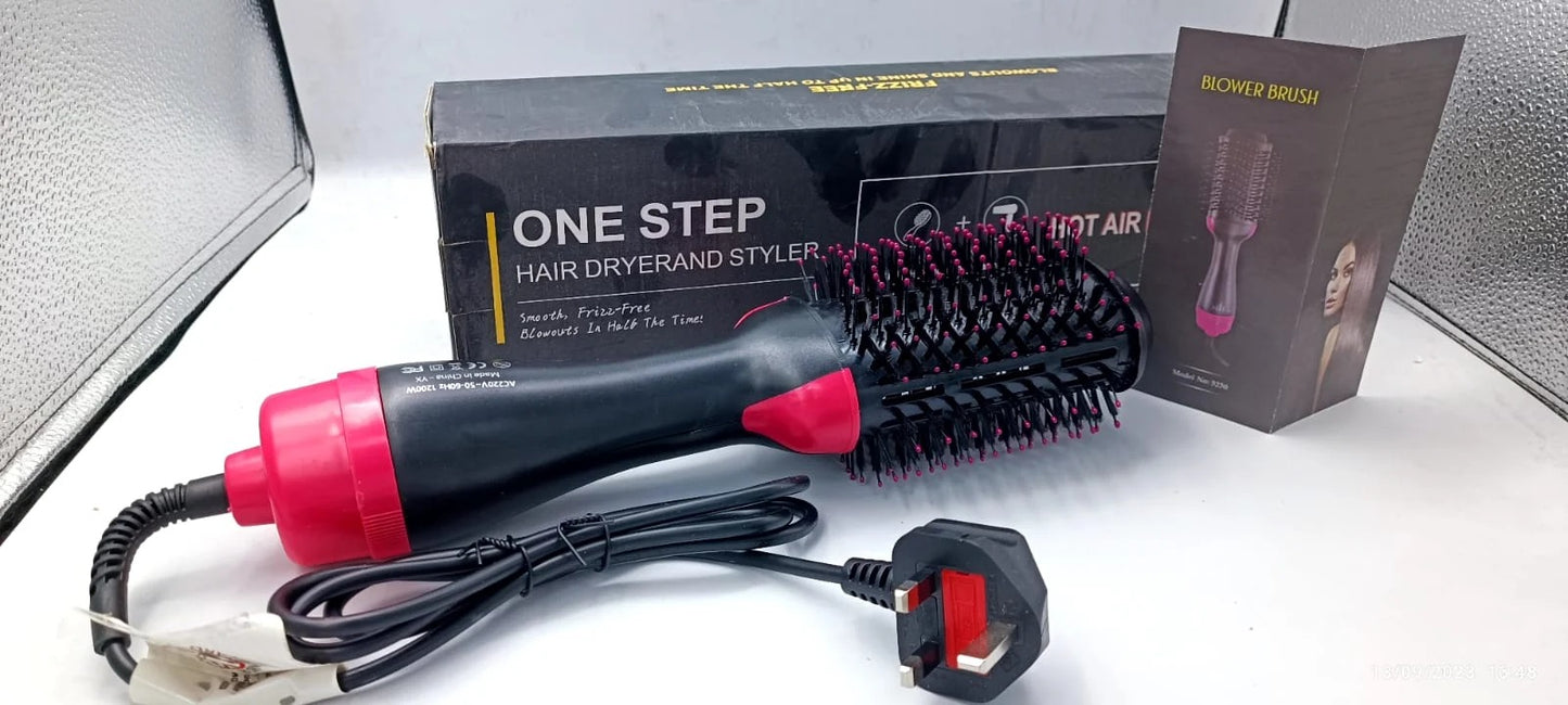 One Step Hot Air Brush with Ionic Technology