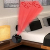 LCD Cube Digital Alarm Clock with Temperature Display
