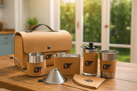BT Portable Pour-Over Coffee Brewing Set with Carry Case