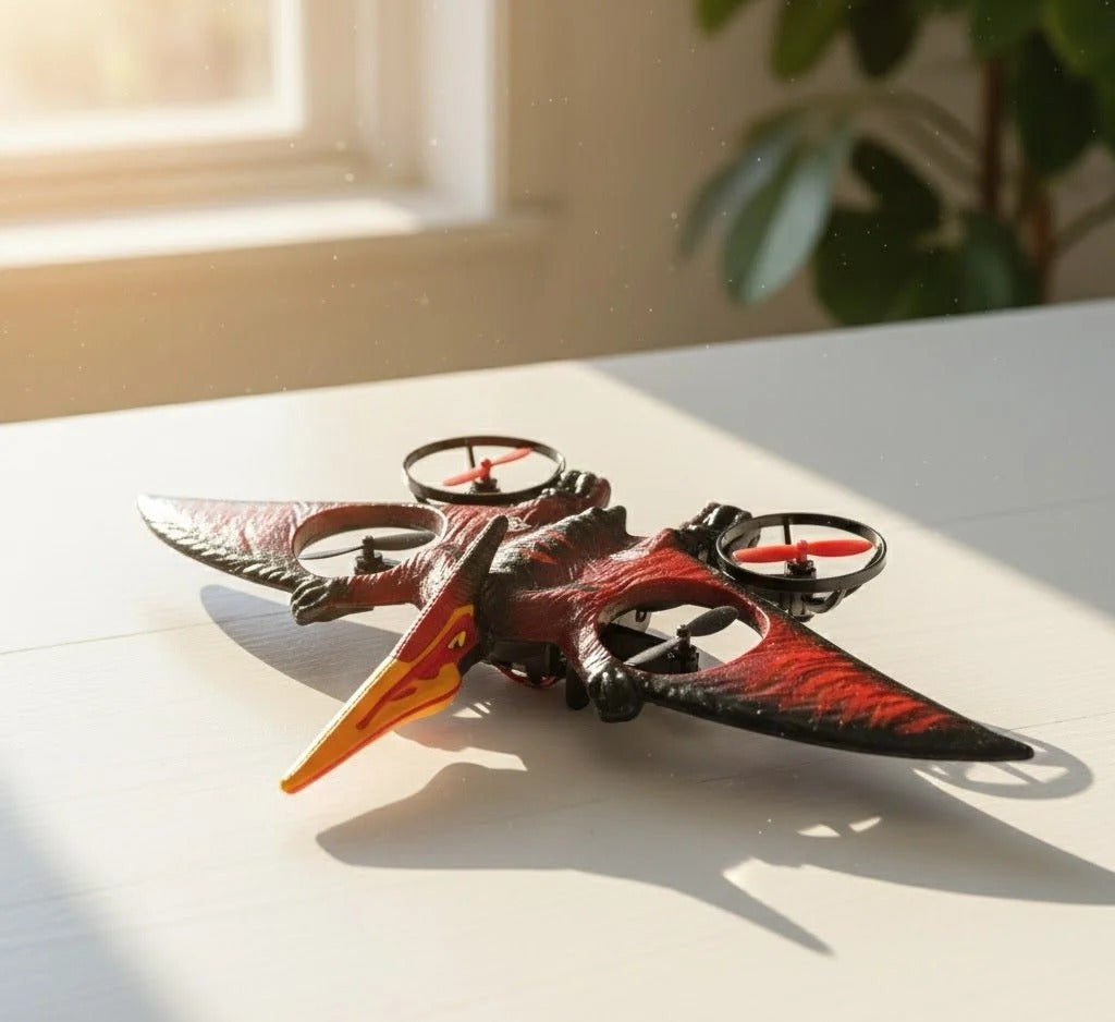 Pterosaur XI Warplane – Flying Dino Drone with LED Effects