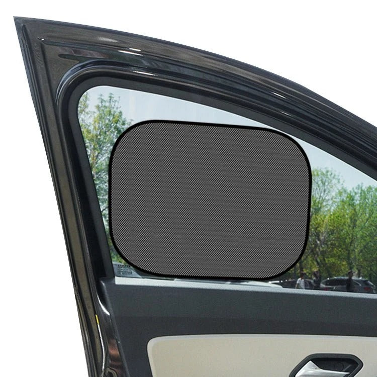 4-Pack Car Window Sunshades with Electrostatic Cling