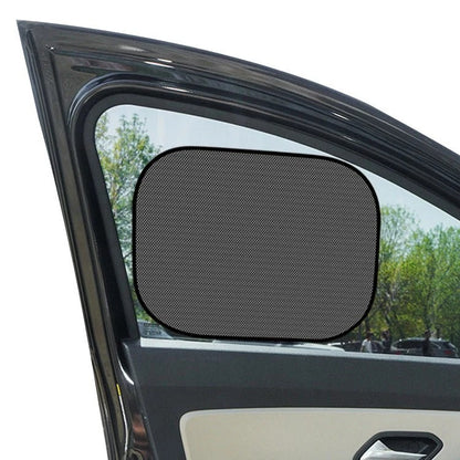4-Pack Car Window Sunshades with Electrostatic Cling